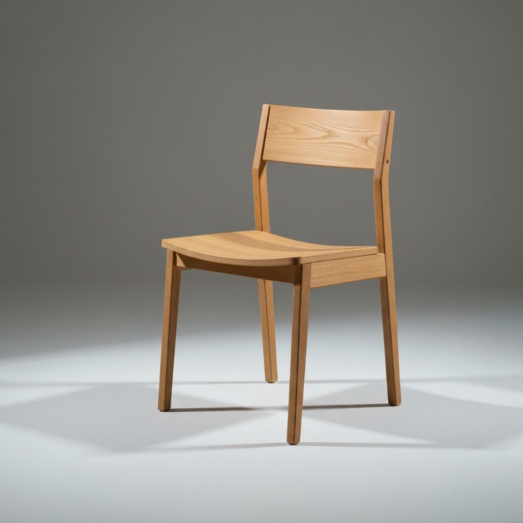 Minimalistyczne krzesło